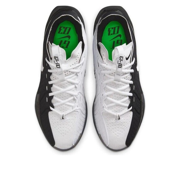Size 8.5 Nike Air Zoom GT Cut 3 Black White Green Strike Mens IB4458-001